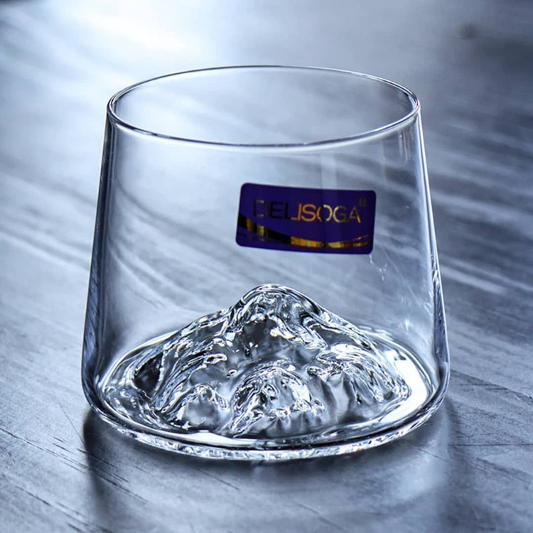 نیم لیوان کوه یخ 6رنگ برند Deli glass