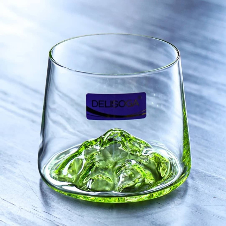 نیم لیوان کوه یخ 6رنگ برند Deli glass