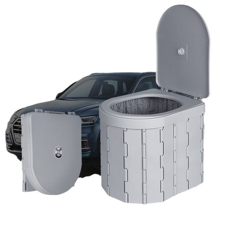 توالت فرنگی مسافرتی تاشو مدل Folding Toilet