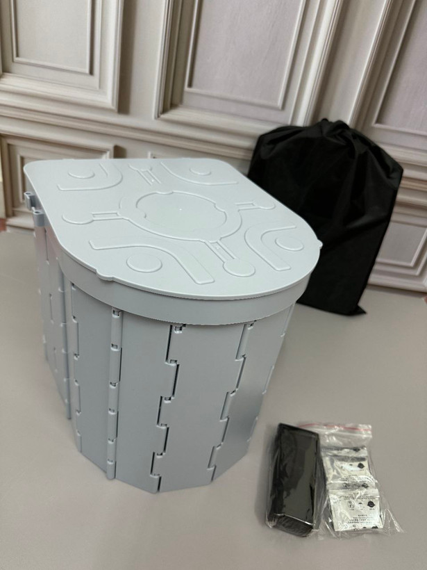 توالت فرنگی مسافرتی تاشو مدل Folding Toilet