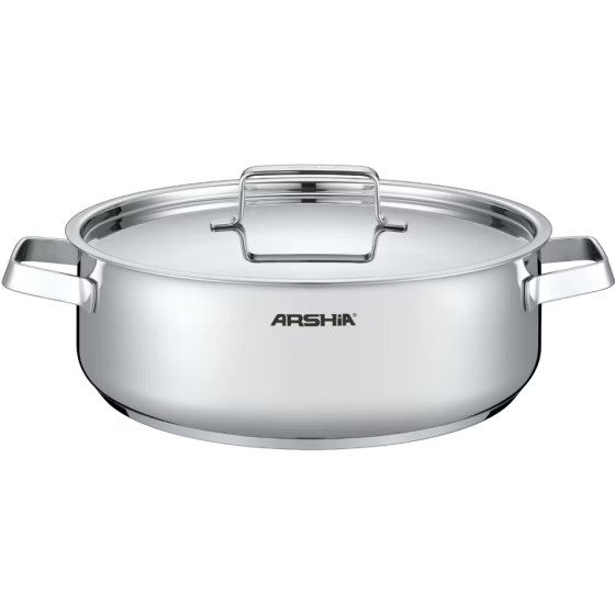 ماهیتابه استیل سایز 26 عرشیا Arshia مدل SS768 -3669