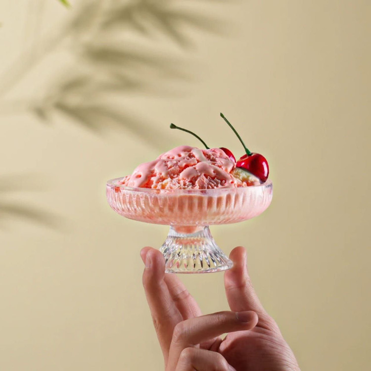 بستنی خوری کریستالی برند Deli Glass