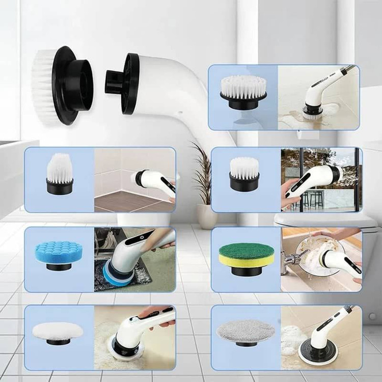 برس شستشو اسکرابر ۹ سری شارژی چندکاره