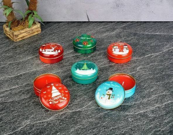 شمع معطر قوطی فلزی