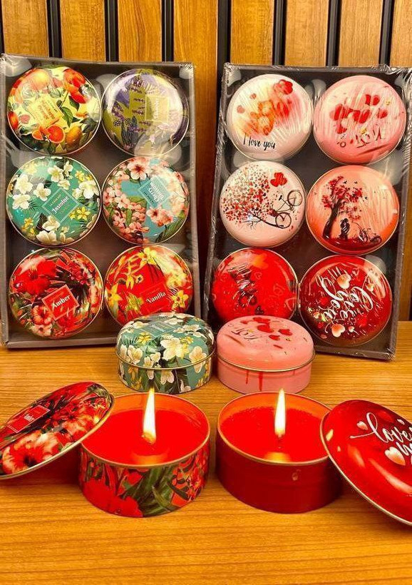شمع معطر قوطی فلزی
