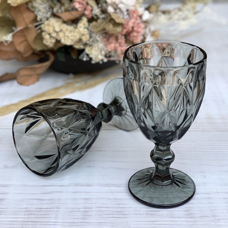 گیلاس خوری کریستال 4 رنگ برند Deli Glass