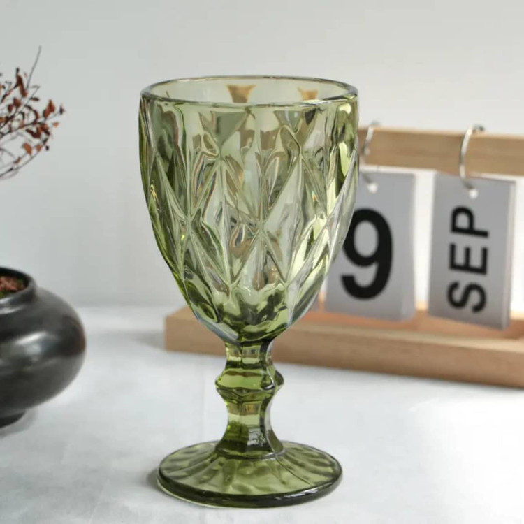 گیلاس خوری کریستال 4 رنگ برند Deli Glass