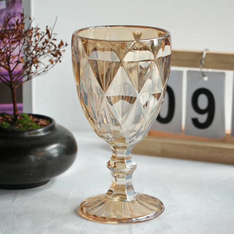 گیلاس خوری کریستال 4 رنگ برند Deli Glass