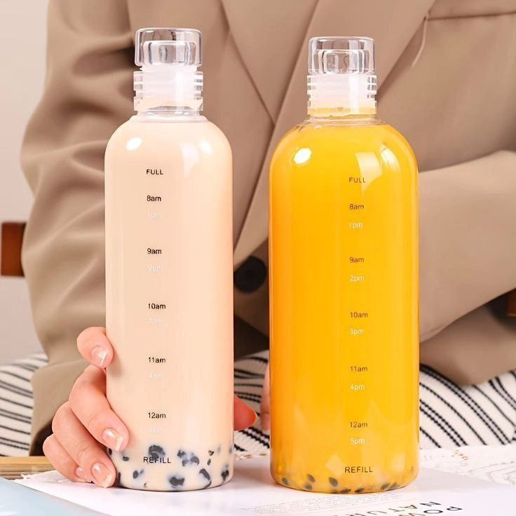 بطری آب پیرکس ساده و رنگی
