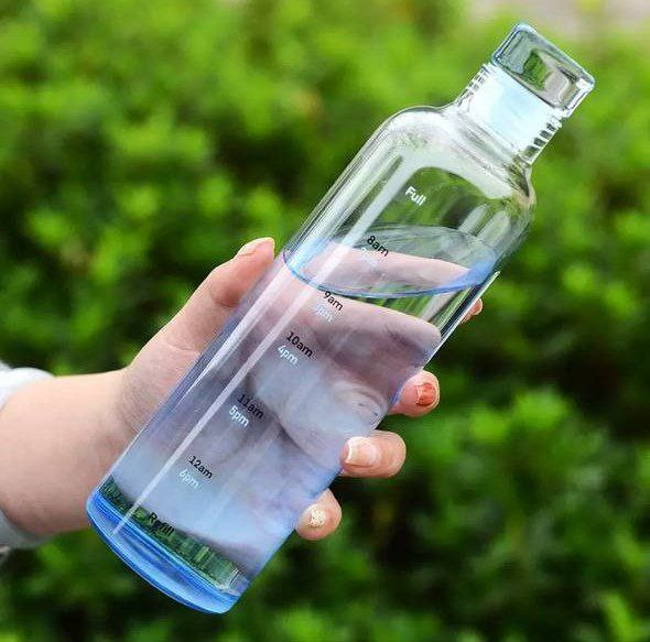 بطری آب پیرکس ساده و رنگی
