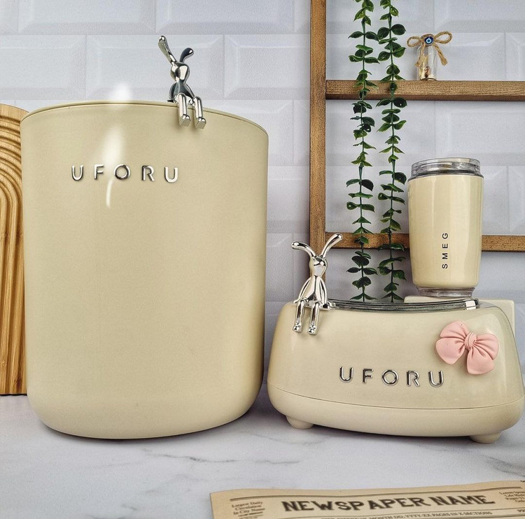 سطل زباله درب مگنتی برند UFORU
