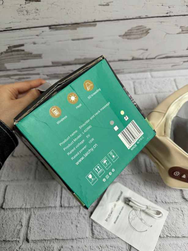 ماساژور خرچنگی شانه و گردن مدل HJ-188 برند LAC