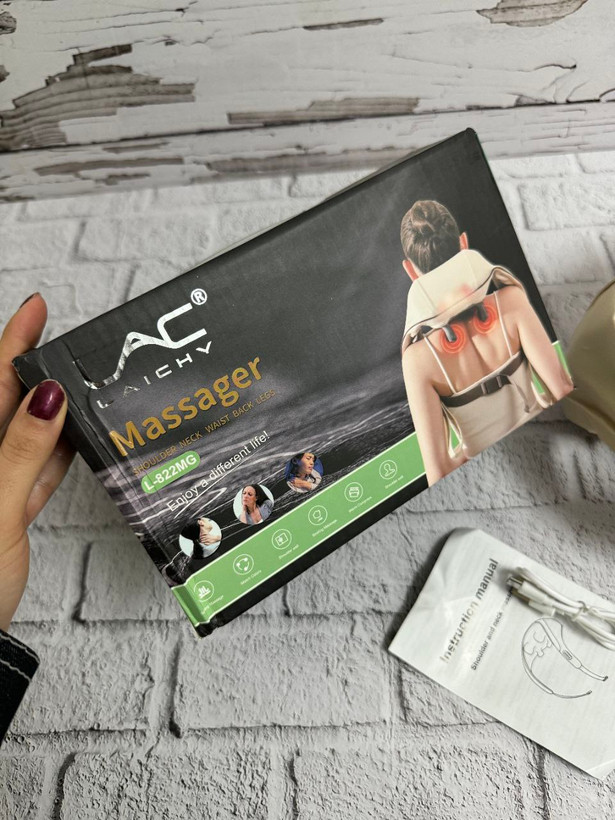 ماساژور خرچنگی شانه و گردن مدل HJ-188 برند LAC
