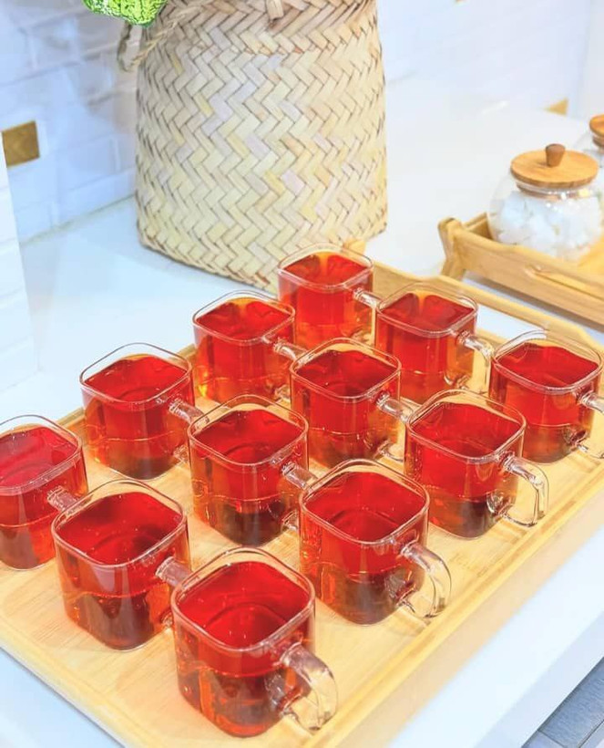 استکان پیرکس مربعی حجم 150 سی سی برند DeliGlass