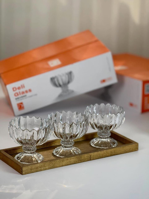 بستنی خوری کریستال جنوا برند DELI GLASS