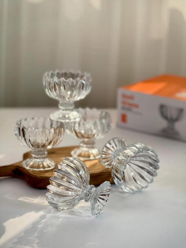 بستنی خوری کریستال جنوا برند DELI GLASS