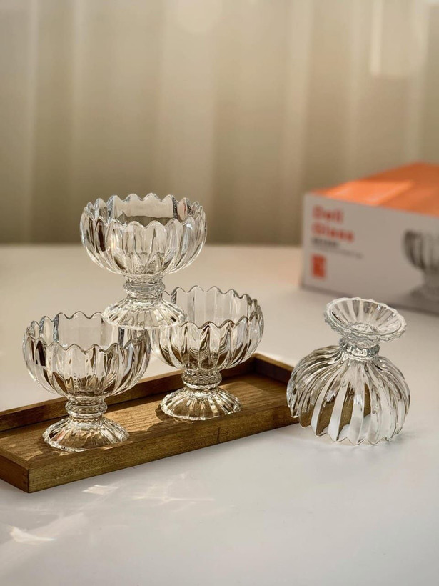 بستنی خوری کریستال جنوا برند DELI GLASS