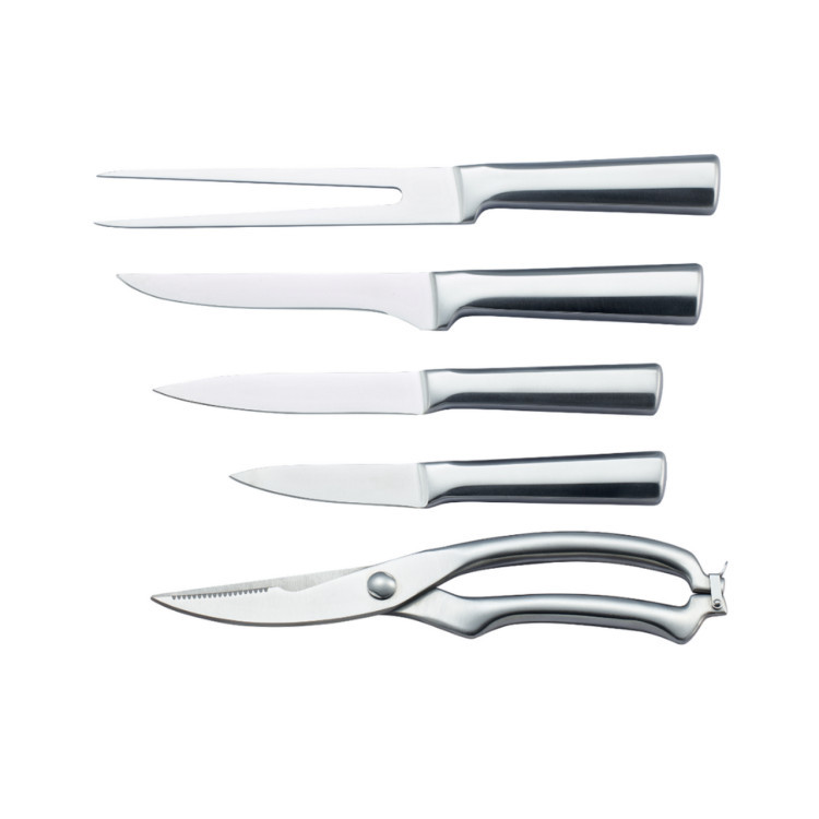 سرویس چاقو 10 تکه پایه چوبی عرشیا ARSHIA مدل KS112-3270