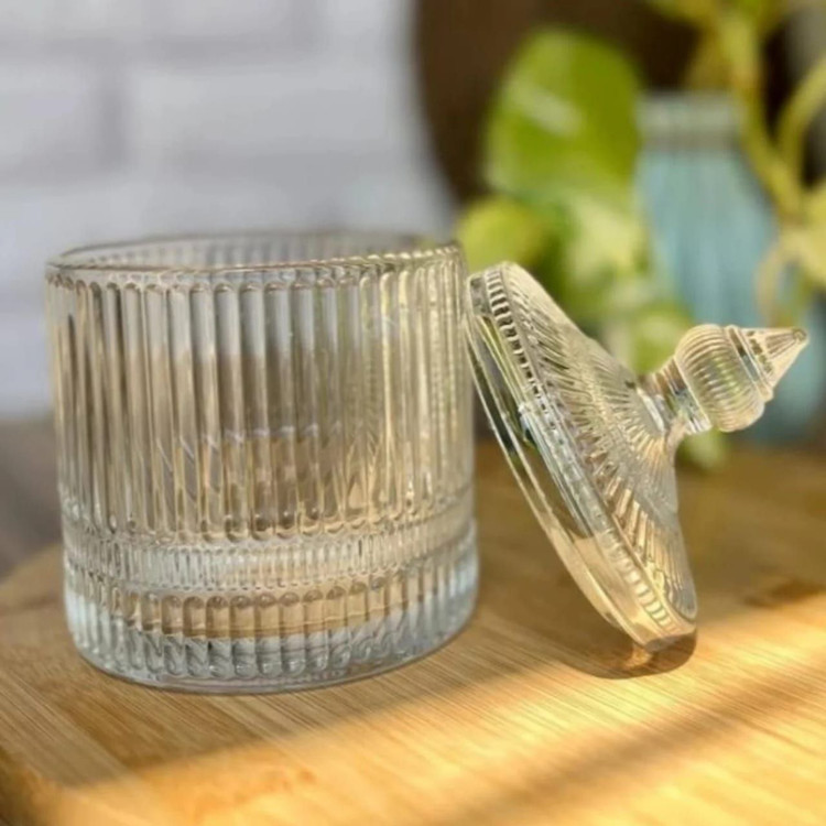 شکلات خوری نیزه ای بلند برند Deli Glass