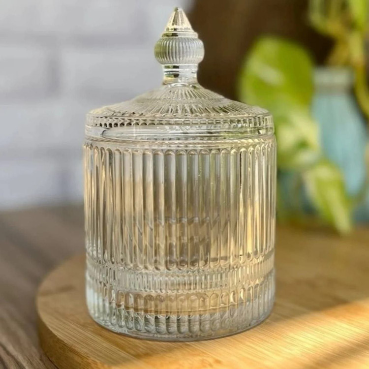 شکلات خوری نیزه ای بلند برند Deli Glass