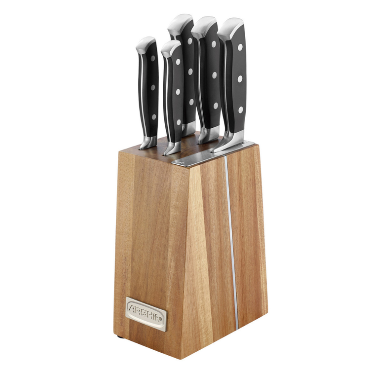 سرویس چاقوی آشپزخانه 6 پارچه عرشیا ARSHIA مدل KS115-3553