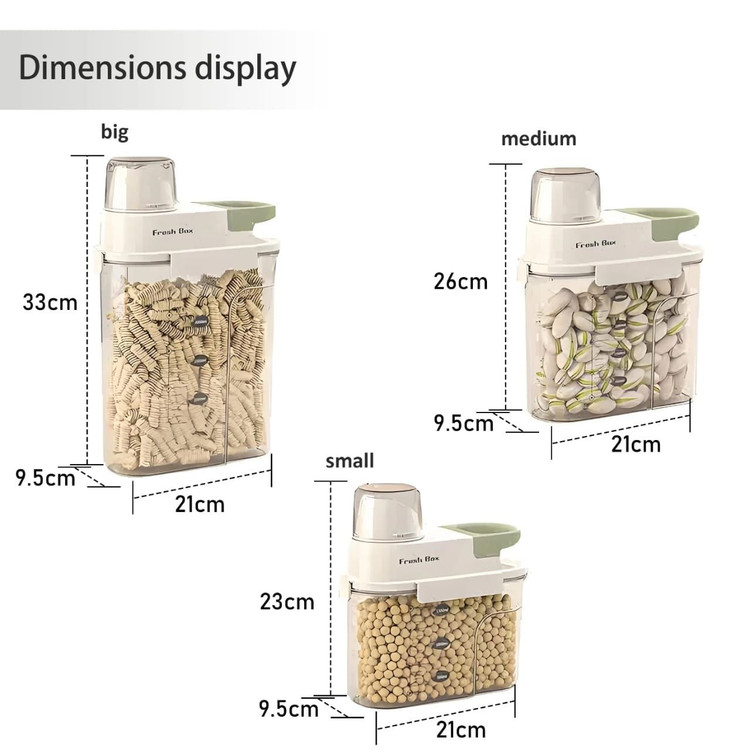 جاحبوبات و مایعات سایز کوچکی برند Freshbox