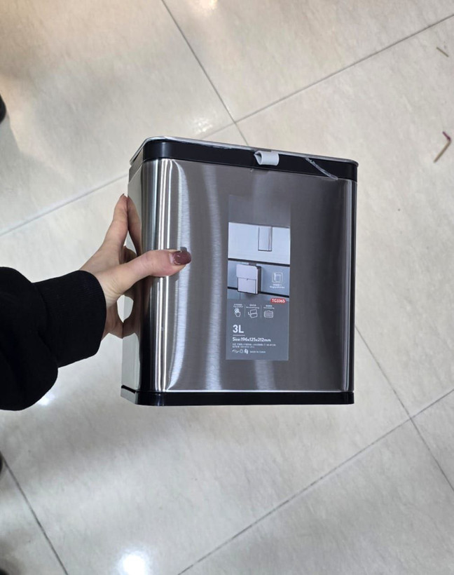 سطل زباله کابینتی استیل