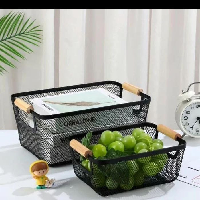سبد فلزی سایز کوچک طرح ایکیا
