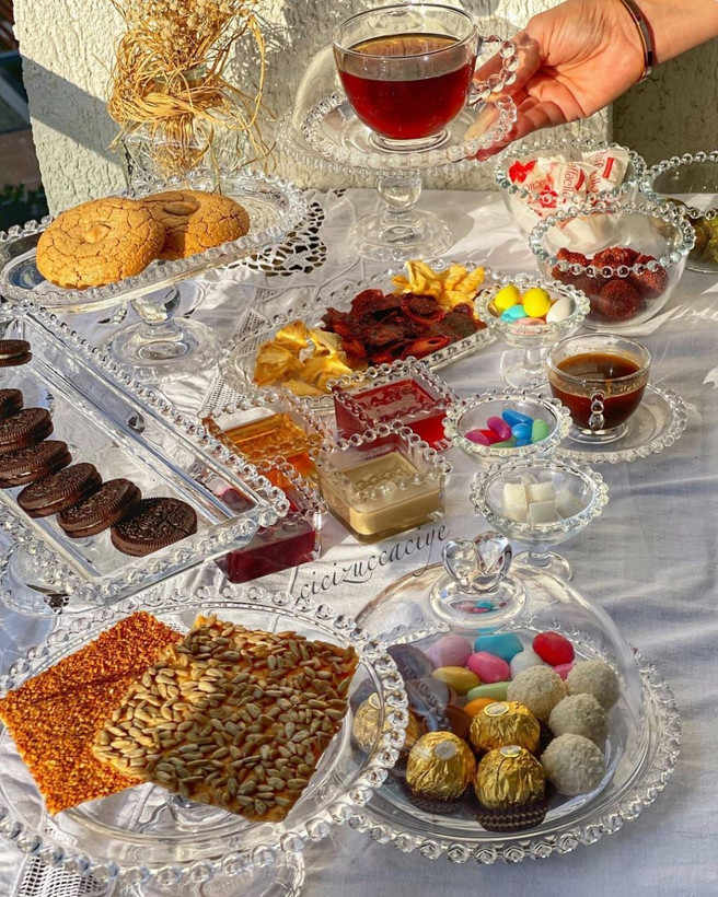 پیش دستی تکی منجوقی