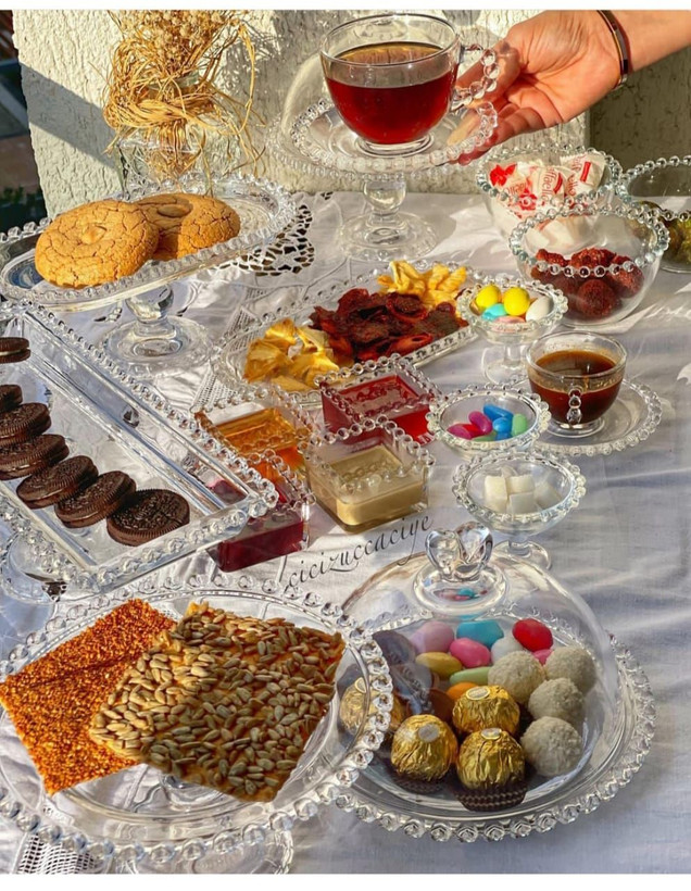 پیش دستی تکی منجوقی