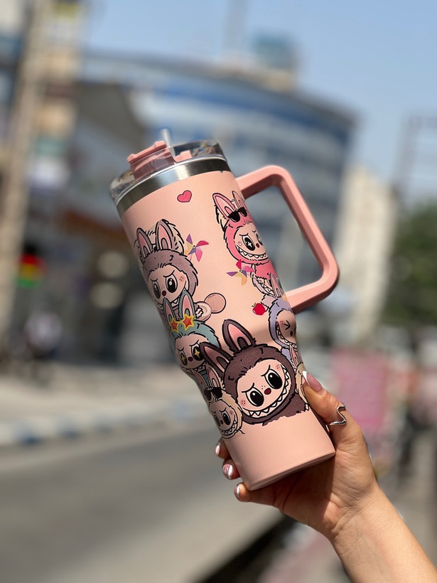 تراول ماگ دو جداره طرح استنلی لبوبو