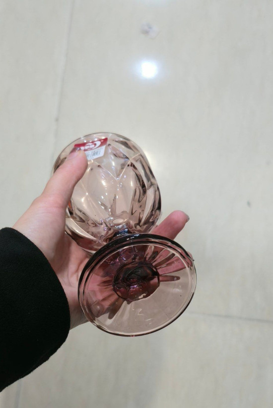 گیلاس خوری کریستال 4 رنگ برند Deli Glass