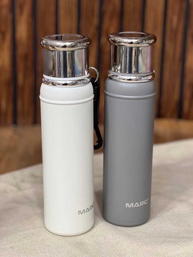 قمقمه استیل دسته کنفی برند مارک MARC