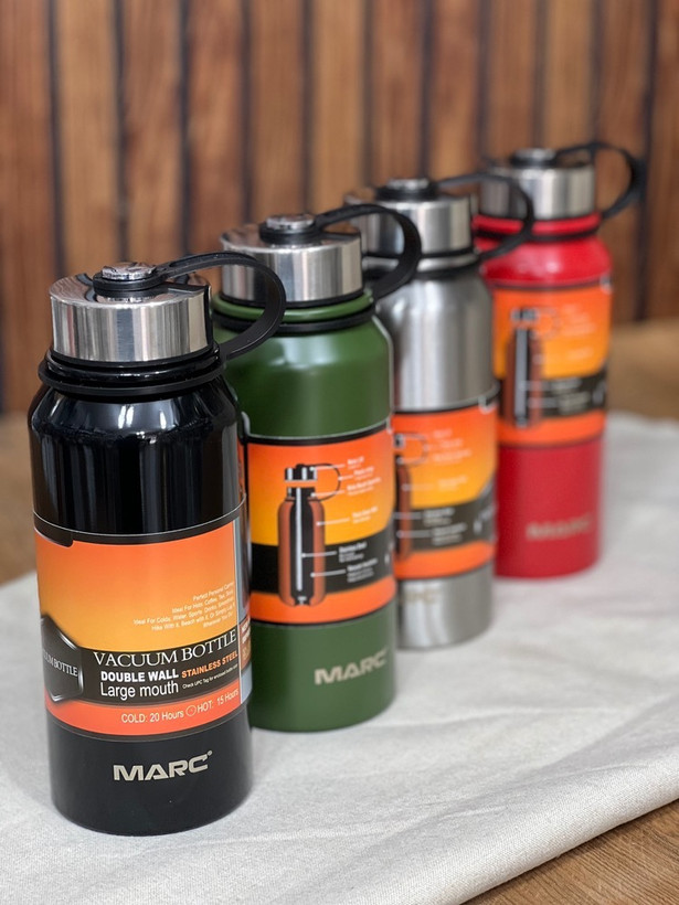 قمقمه استیل دوجداره برند مارک MARC