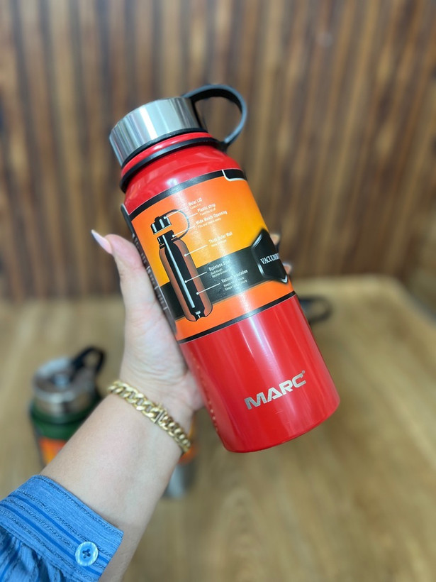 قمقمه استیل دوجداره برند مارک MARC