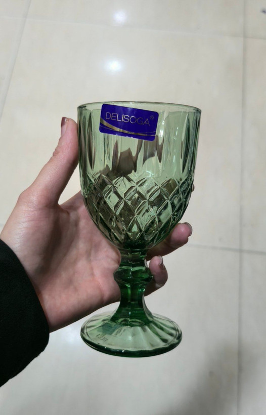 گیلاس های رنگی در 4 رنگ برند Deli Glass
