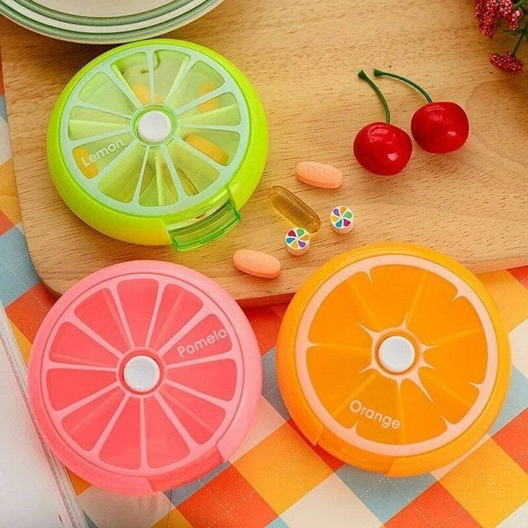 محفظه نگهداری قرص مدل میوه ای