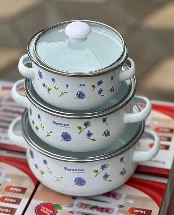 مینی قابلمه لعابی سه تایی