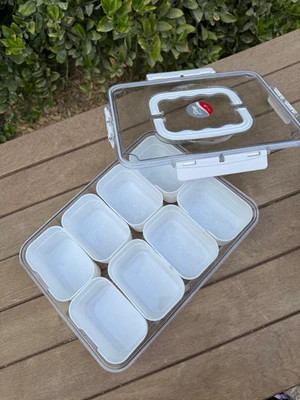 نظم دهنده یخچال و تنقلات درب چفتی