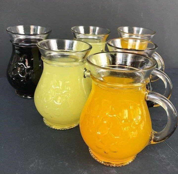 لیوان دوغ خوری بلور برند LAV