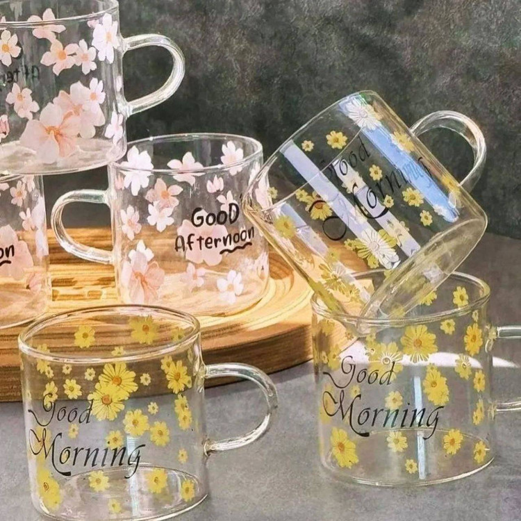فنجان قهوه خوری گلدار