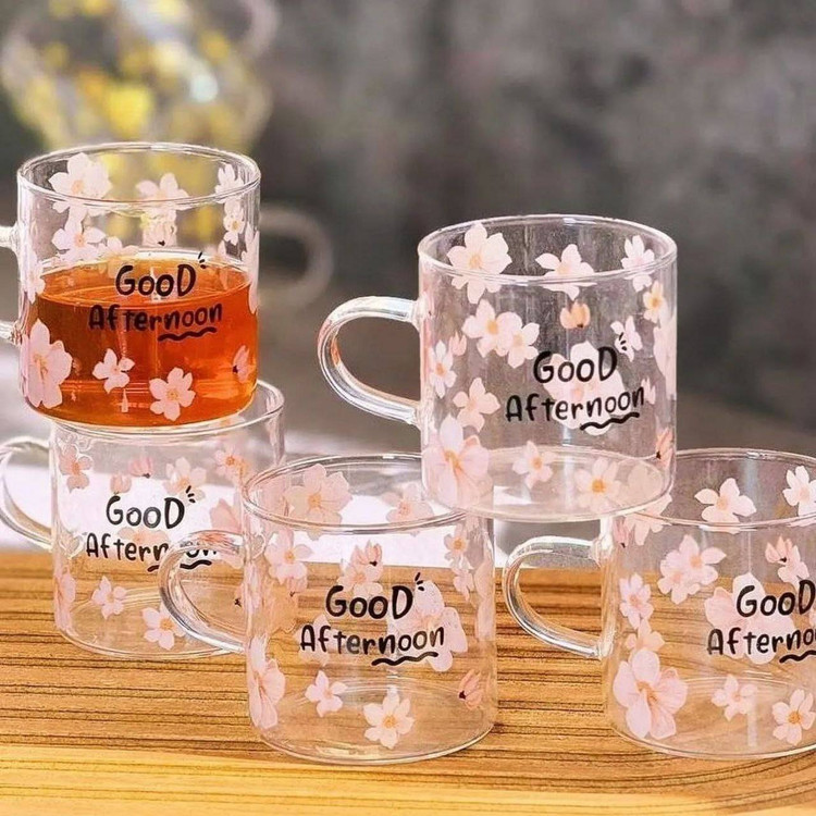 فنجان قهوه خوری گلدار