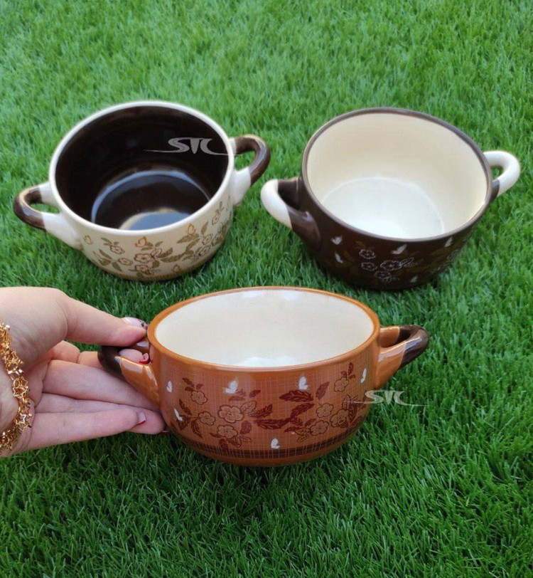 سوپ خوری سرامیکی سه عددی