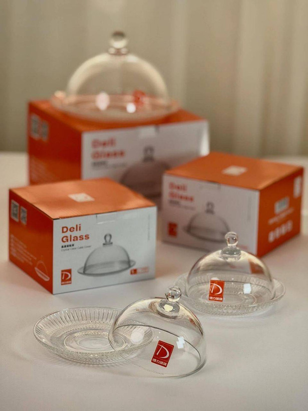 کره خوری ، تنقلات خوری و کیک خوری برند DELI GLASS