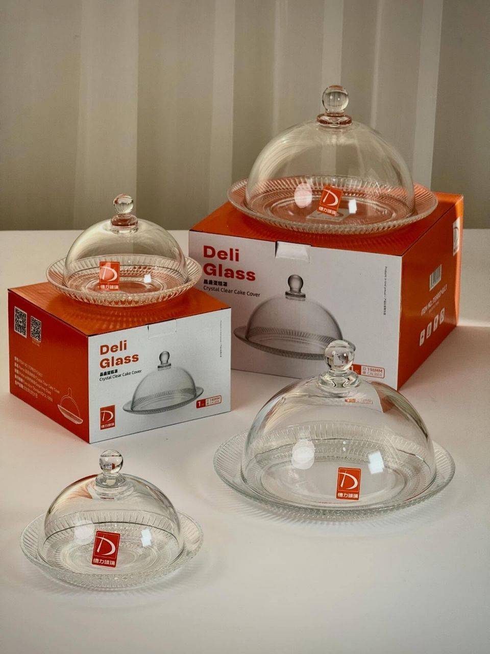 کره خوری ، تنقلات خوری و کیک خوری برند DELI GLASS