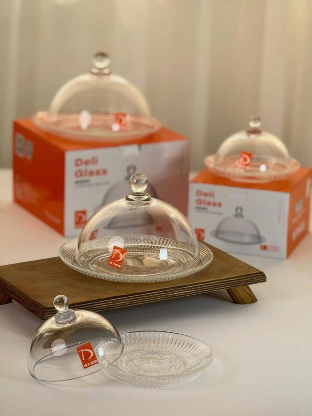 کره خوری ، تنقلات خوری و کیک خوری برند DELI GLASS