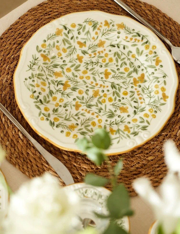 سرویس عصرانه خوری و صبحانه خوری ۲۶ پارچه طرح LOREN برند BELLA MAISON
