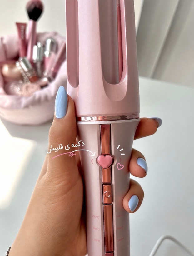 دستگاه کرلی صورتی شیگلم اصلی SHEGLAM مدل Cupid’s Charm