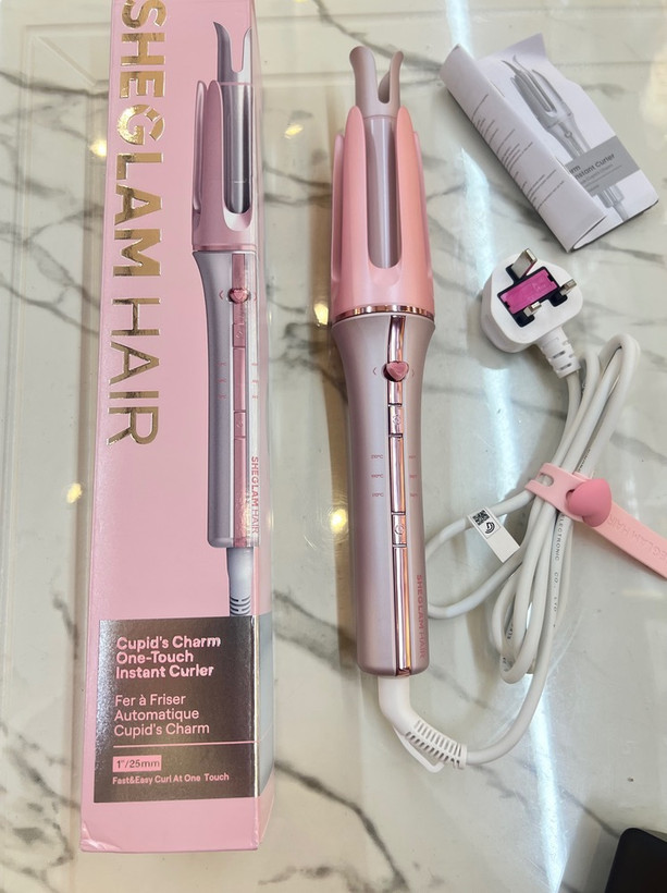 دستگاه کرلی صورتی شیگلم اصلی SHEGLAM مدل Cupid’s Charm