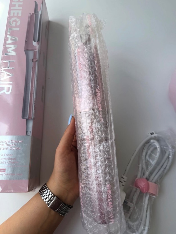 دستگاه کرلی صورتی شیگلم اصلی SHEGLAM مدل Cupid’s Charm
